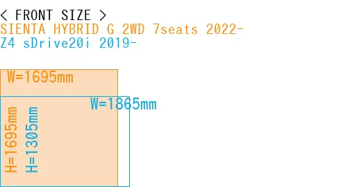 #SIENTA HYBRID G 2WD 7seats 2022- + Z4 sDrive20i 2019-